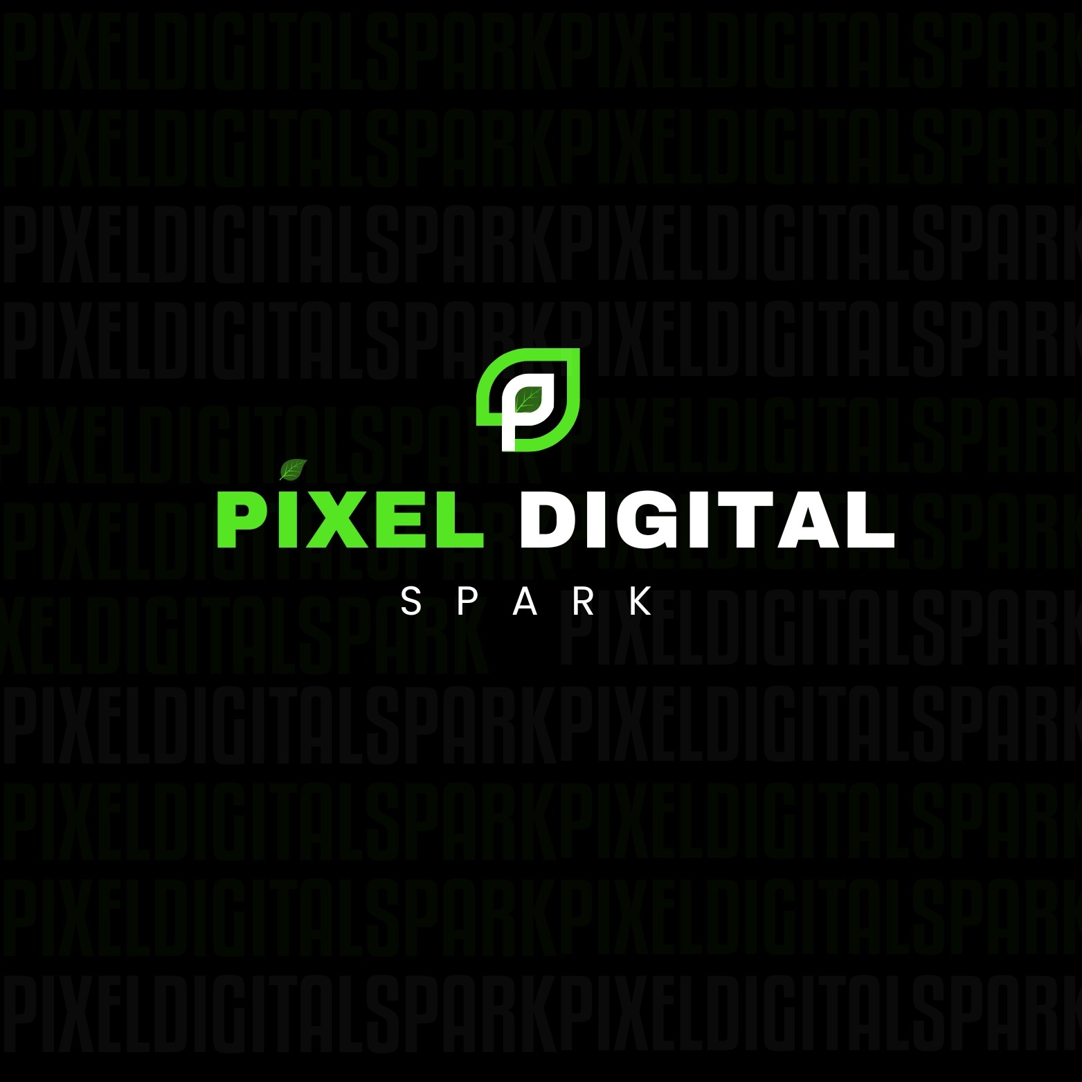 Pixel Digital Spark Logo